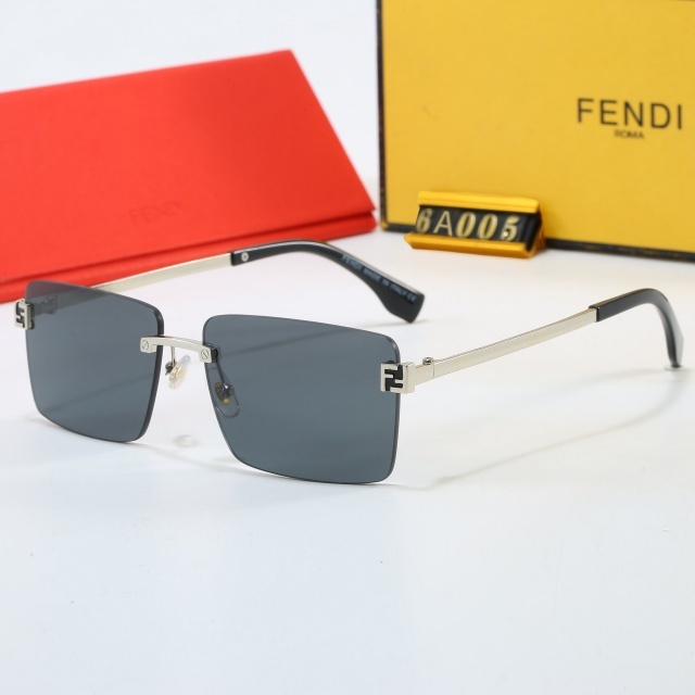 Gradient Lenses Large Frameless Luxury Glasses