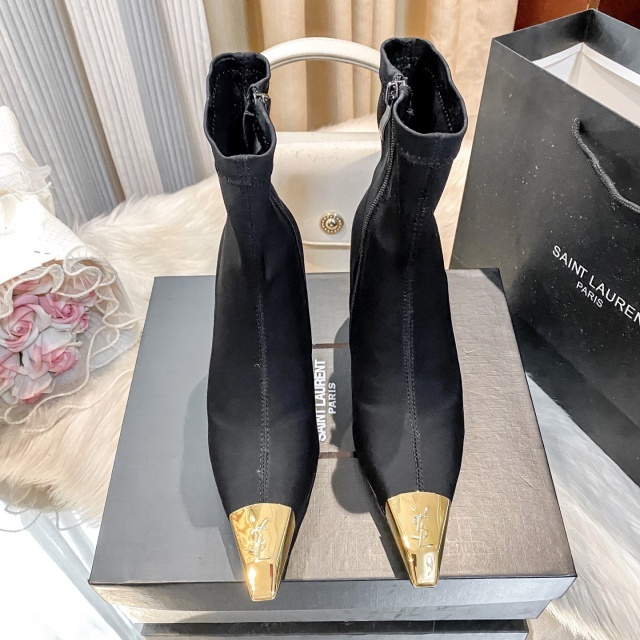 Pointed Toe Fashion Ankle Boots