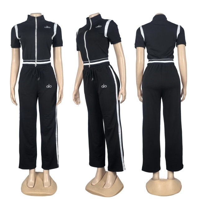 Fashion Embroidery Fall Tracksuit Set