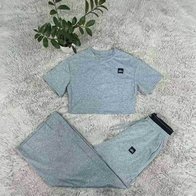 Fashion Short Sleeve Women Tracksuit Set