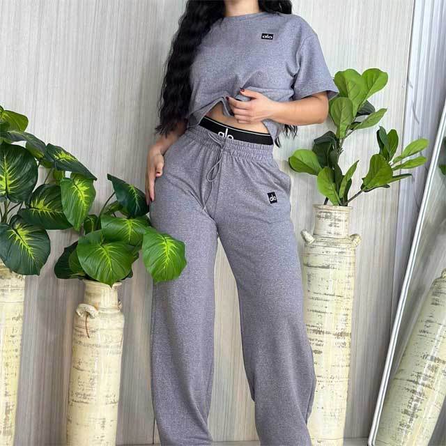 Fashion Short Sleeve Women Tracksuit Set
