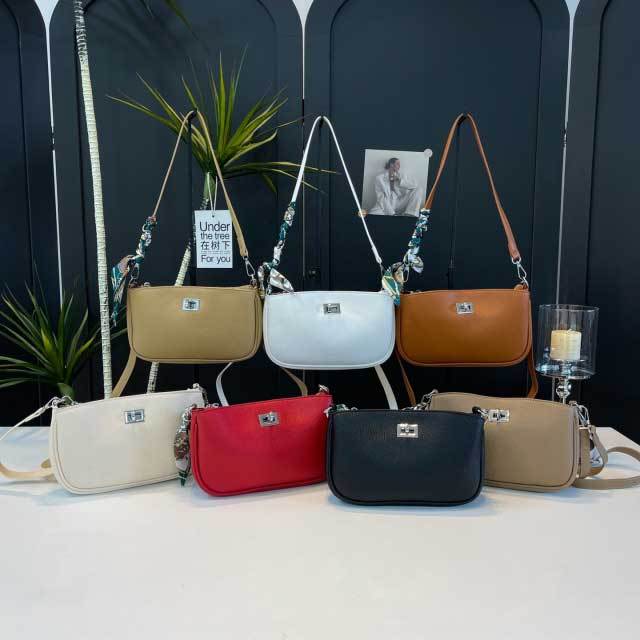 Luxury Leather Women Crossbody Handbag