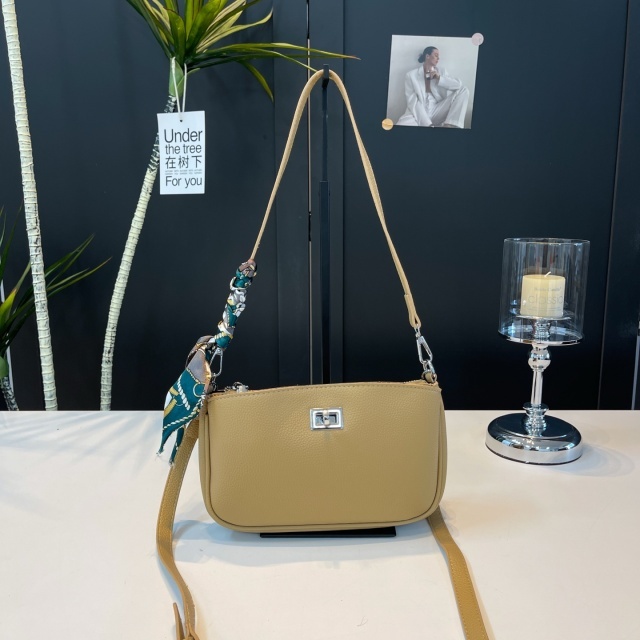 Luxury Leather Women Crossbody Handbag