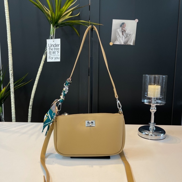 Luxury Leather Women Crossbody Handbag