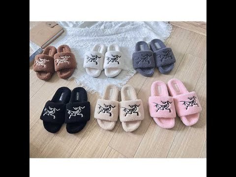 Luxury Fashion Furry Casual Slides