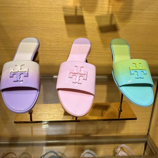 Fashion Gradient Women Flat Sandals