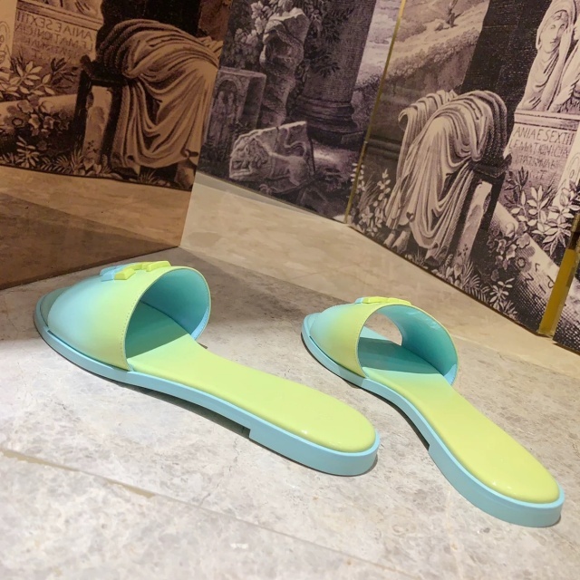 Fashion Gradient Women Flat Sandals