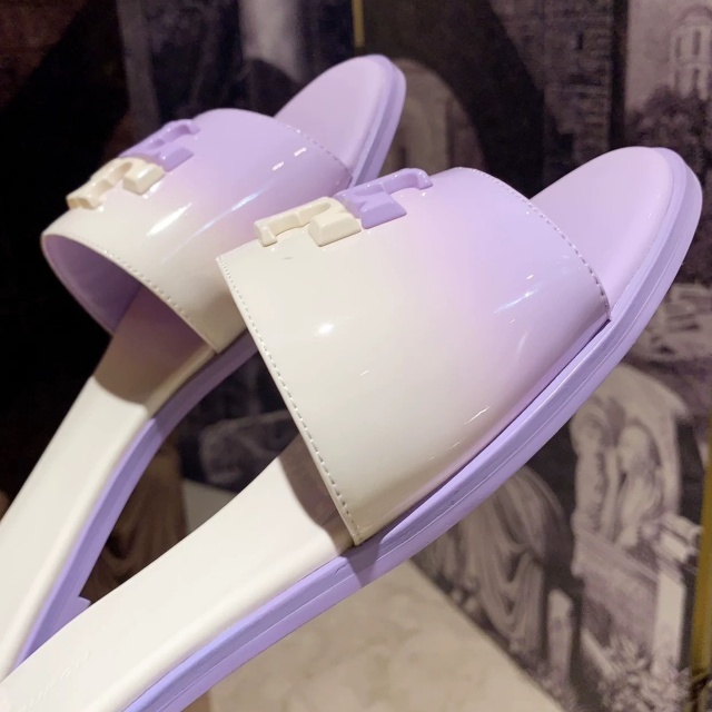 Fashion Gradient Women Flat Sandals