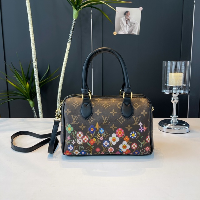 Floral Print Women Luxury Crossbody Handbag