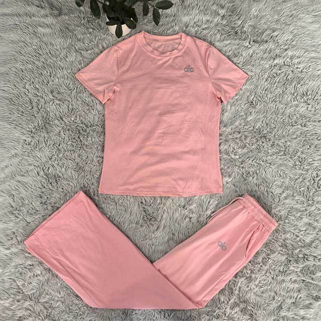 Embroidery Cotton Fashion Women Tracksuit Set