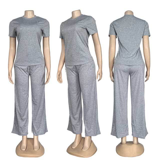 Embroidery Cotton Fashion Women Tracksuit Set