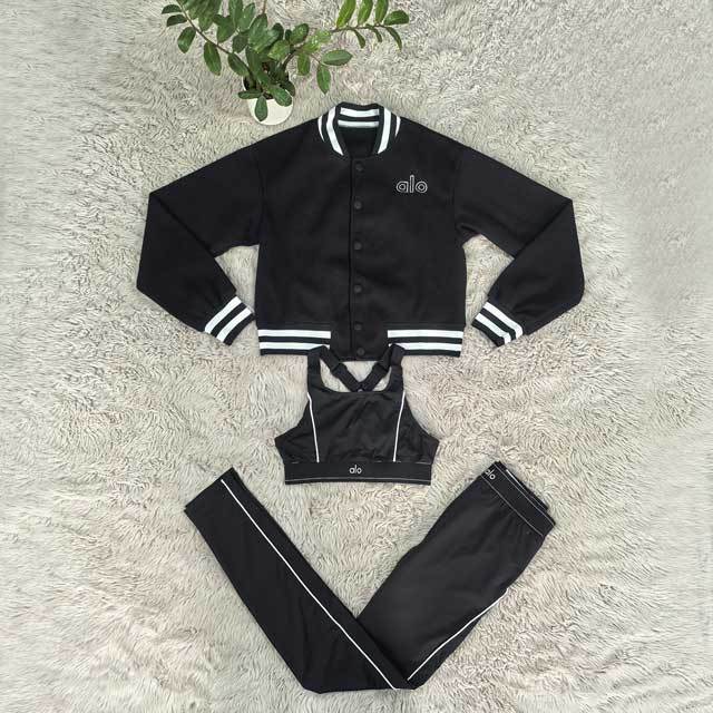 Fashion Embroidery Fall 3 Piece Set