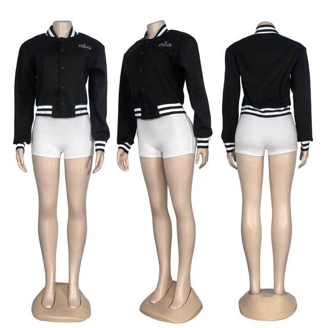 Fashion Embroidery Fall Baseball Jacket