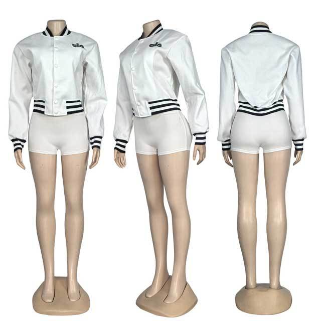 Fashion Embroidery Fall Baseball Jacket