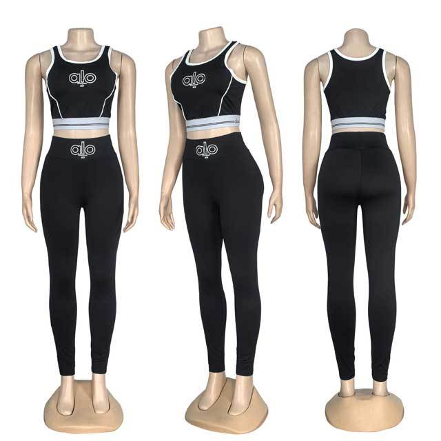 Fashion Skinny Gym Tights Set