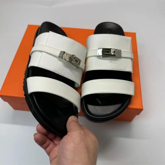 Luxury Fashion Hollow Out Men Slipper