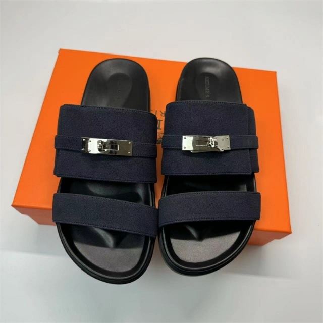 Luxury Fashion Hollow Out Men Slipper