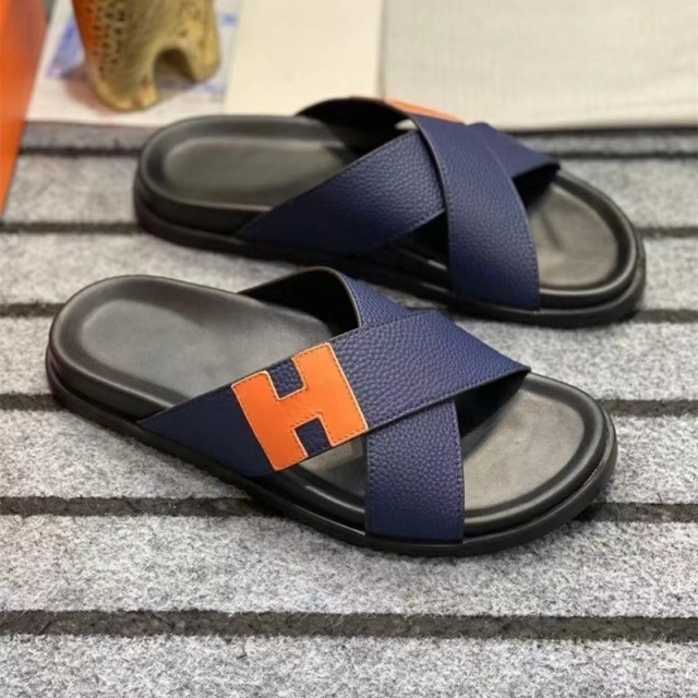 Luxury Fashion Men Casual Flat Slides