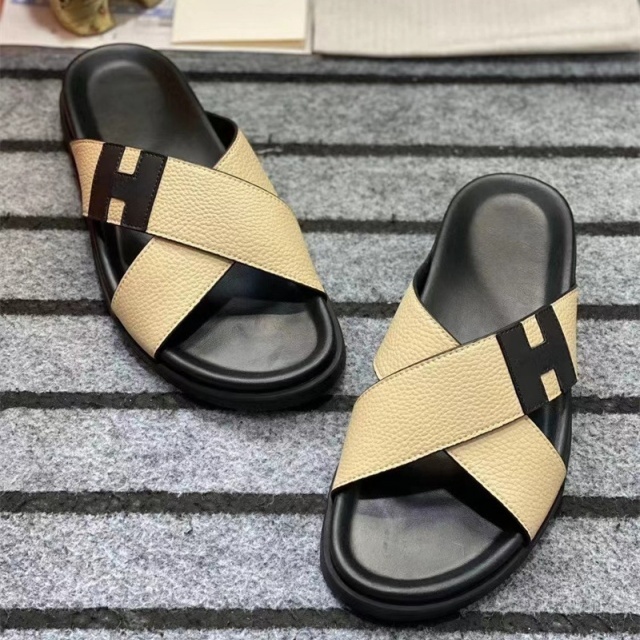 Luxury Fashion Men Casual Flat Slides