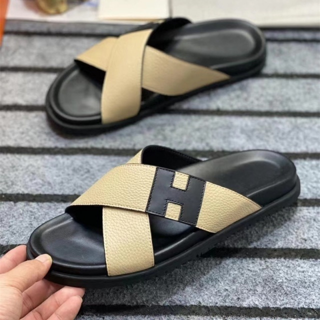 Luxury Fashion Men Casual Flat Slides