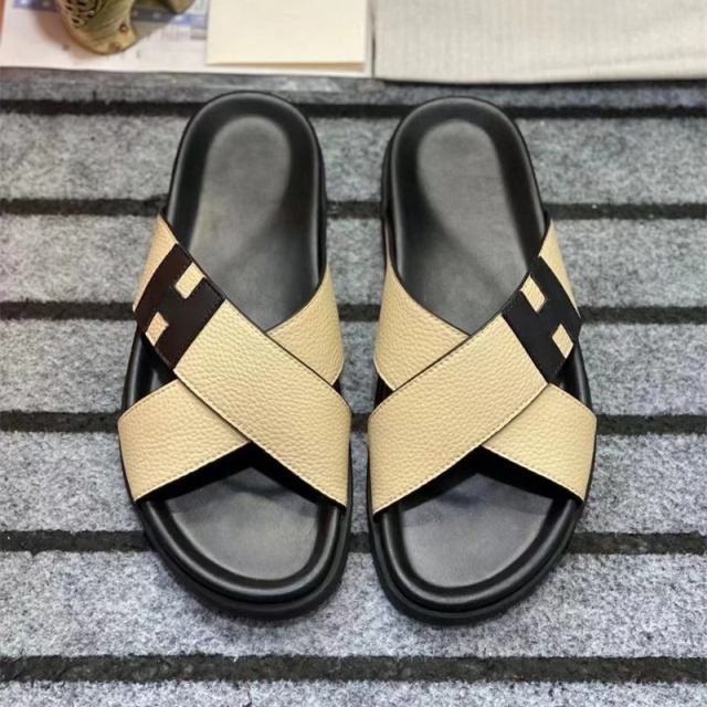 Luxury Fashion Men Casual Flat Slides