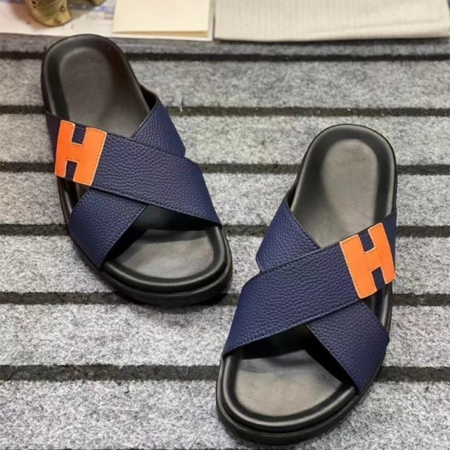 Luxury Fashion Men Casual Flat Slides