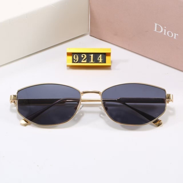 Luxury Design Small Metal Frame Sunglasses