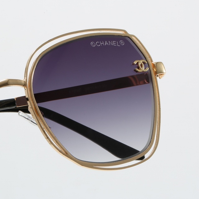 Large Size Metal Frame Vintage Glasses