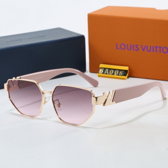 Gradient Color Lens Metal Design Sunglasses