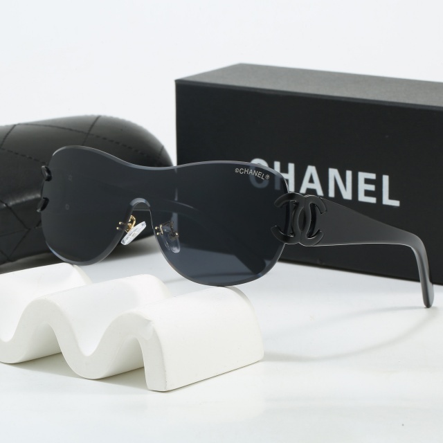 One Piece Frameless Retro Glasses