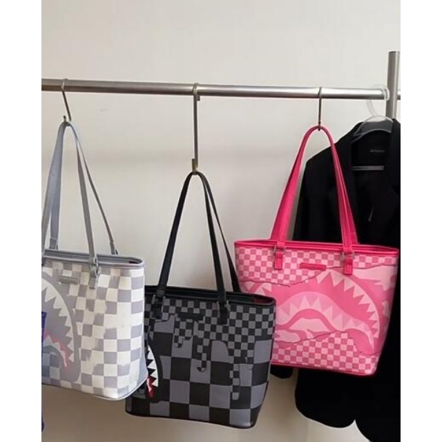 Shark Style Printed Shoulder Bag
