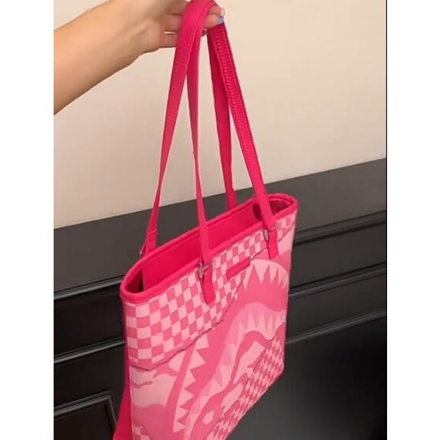 Shark Style Printed Shoulder Bag