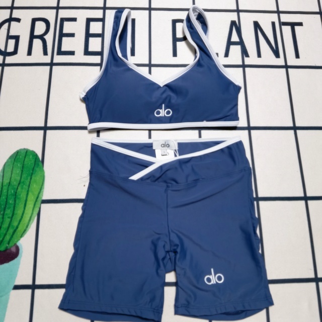 Bra Top Skinny Yoga Short Set