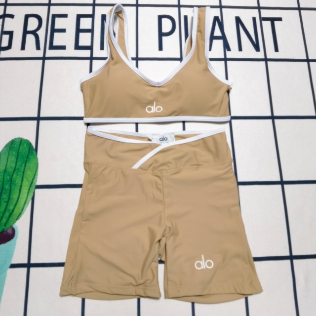 Bra Top Skinny Yoga Short Set