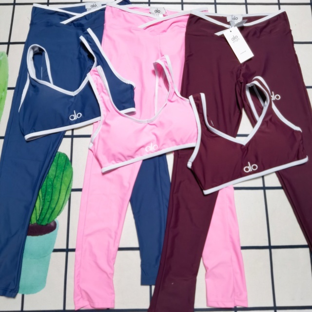 Fashion Bra Top Skinny Yoga Set