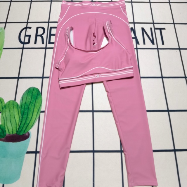 Tank Top Elastic Yoga Pants Set