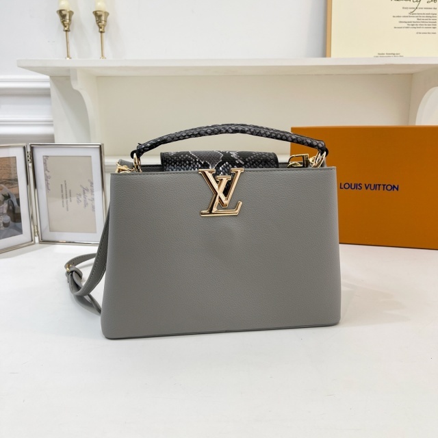 Metal Logo Leather Fashion Crossbody Bag