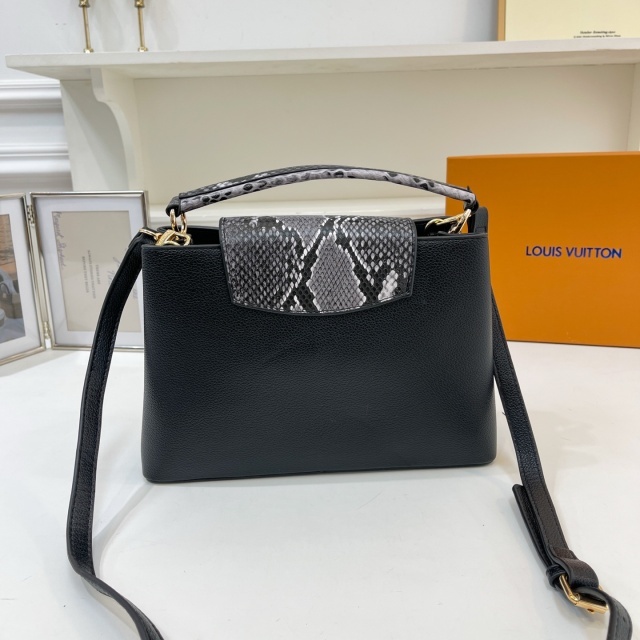 Metal Logo Leather Fashion Crossbody Bag