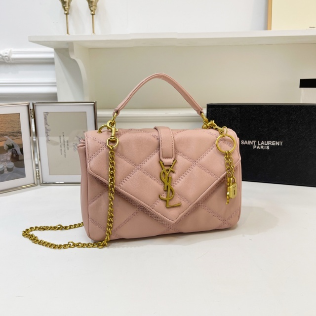 Metal Logo Luxury Leather Women Purses