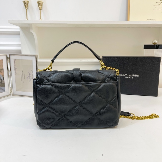 Metal Logo Luxury Leather Women Purses