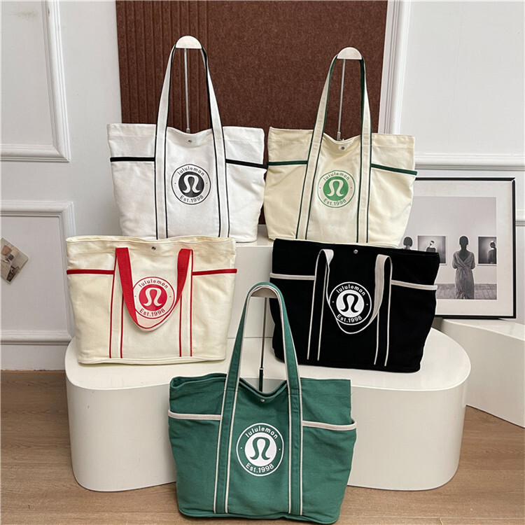 Large-Volume Fashion Canvas Yoga Bag Travel Bags