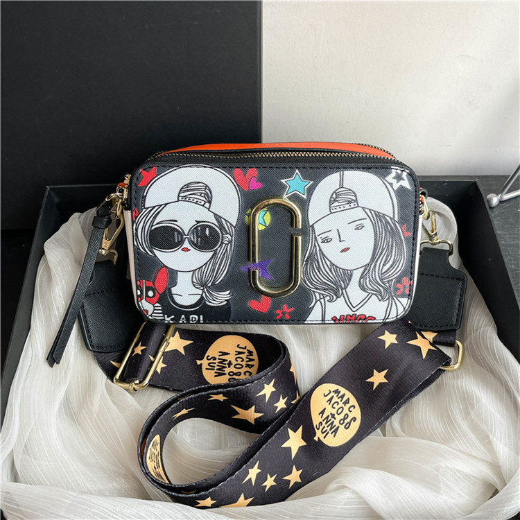 Fashion Cartoon Leather Crossbody Bag