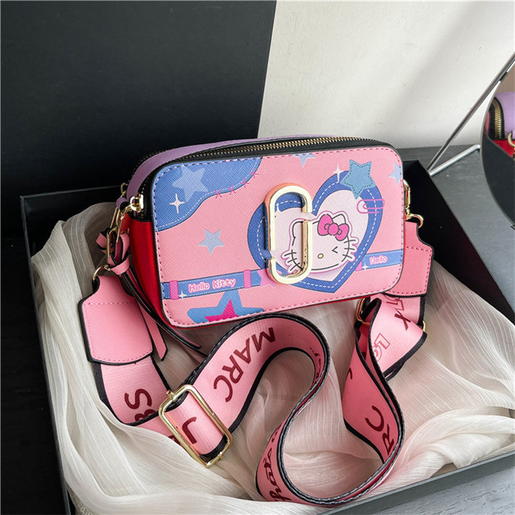 Fashion Cartoon Leather Crossbody Bag