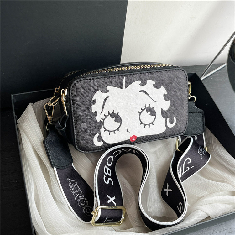 Fashion Cartoon Leather Crossbody Bag