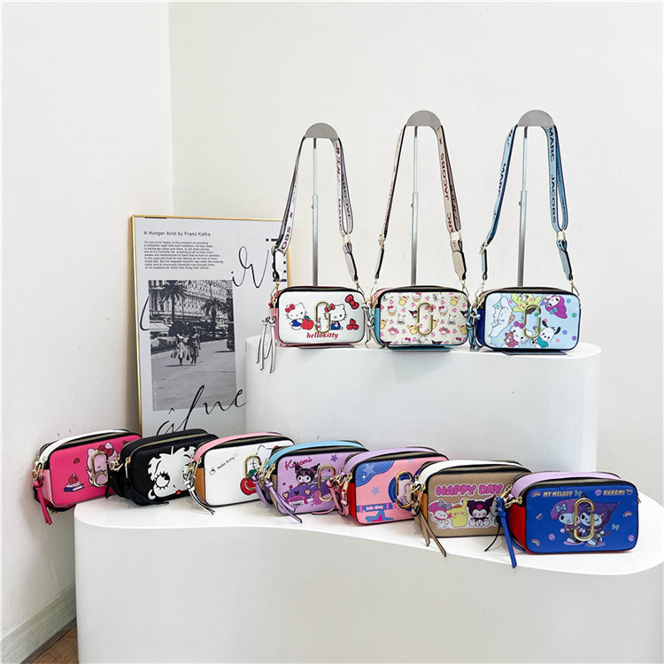 Fashion Cartoon Leather Crossbody Bag