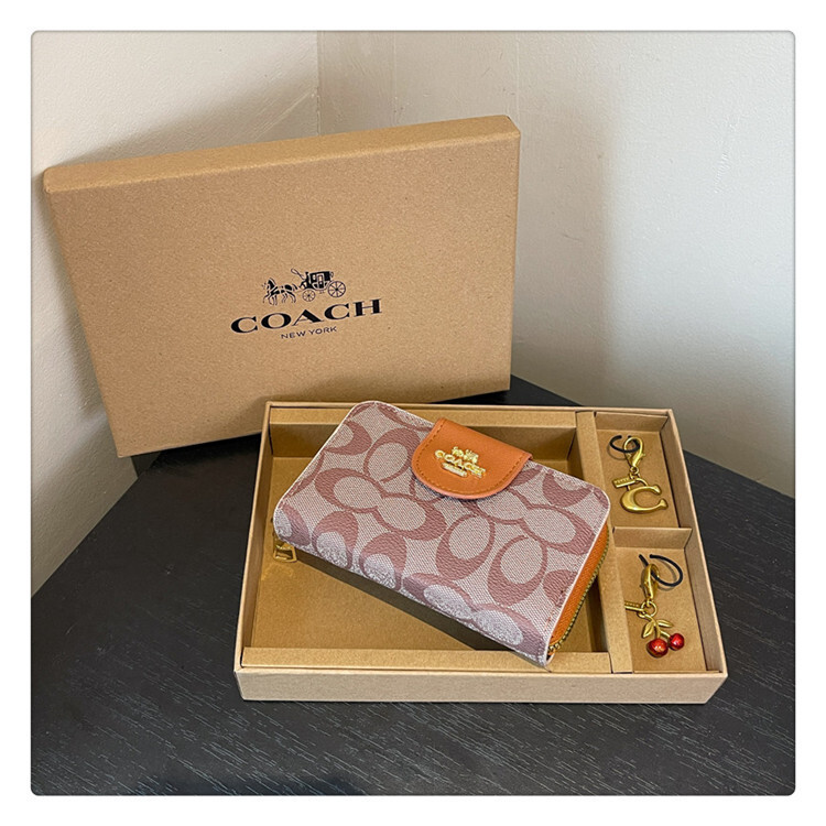 Luxury Fashion Classic Leather Women Wallet(come with box)