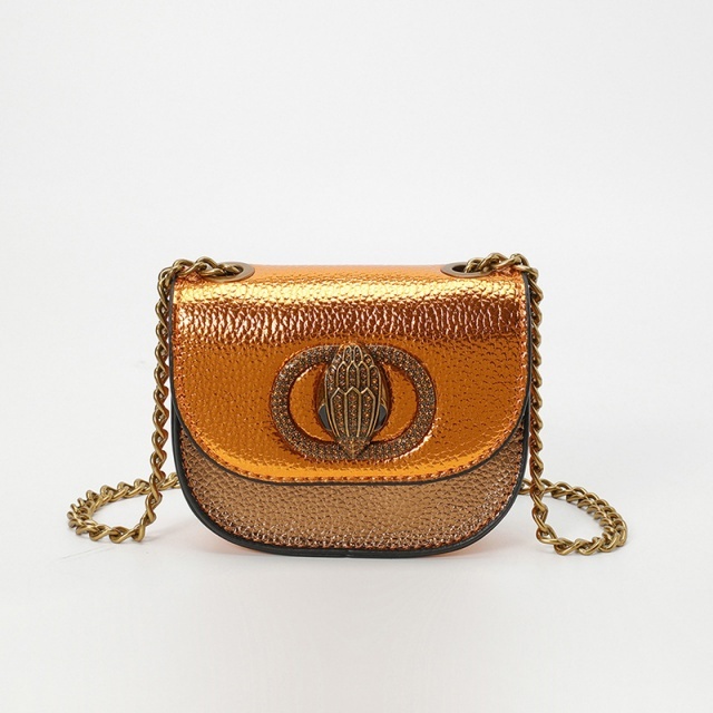 Color Block Chains Mini Bag