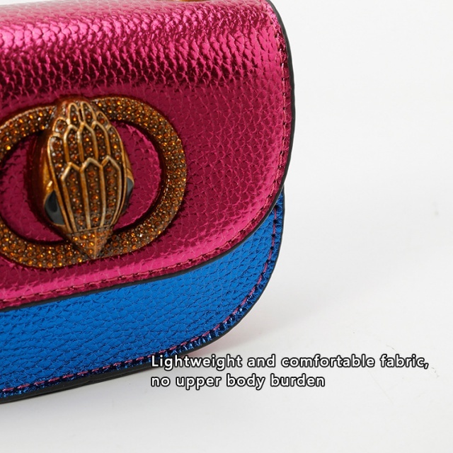 Color Block Chains Mini Bag