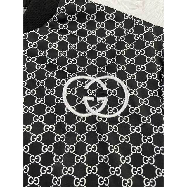 Fashion Embroidery Printed Zipper Fall Jacket