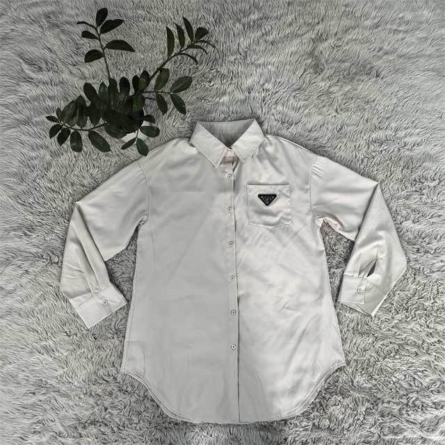 Fashion Logo Long Sleeve Casual Shirt